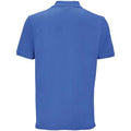 Royal Blue - Back - SOLS Unisex Adult Pegase Pique Polo Shirt