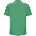 Spring Green - Back - SOLS Unisex Adult Pegase Pique Polo Shirt