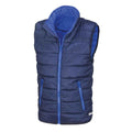 Navy-Royal Blue - Front - Result Core Childrens-Kids Padded Body Warmer