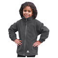 Oxford Grey - Back - Result Childrens-Kids Polartherm Fleece Jacket