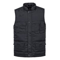 Black - Front - Portwest Mens Shetland Body Warmer