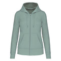 Sage - Front - Kariban Womens-Ladies Eco Friendly Full Zip Hoodie