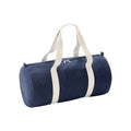Denim Blue - Front - Bagbase Barrel Denim Duffle Bag