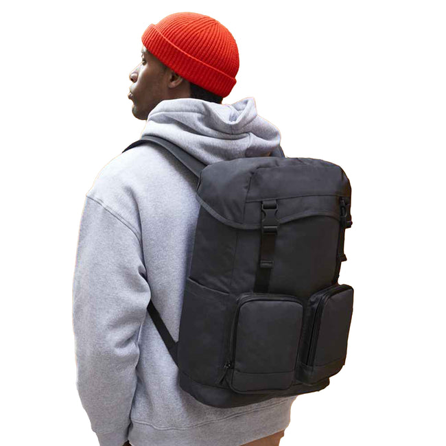Shadow Grey - Back - Quadra Stockholm Laptop Backpack