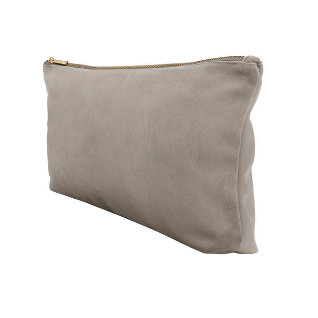 Moonstone - Back - Bagbase Velvet Accessory Bag
