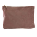 Rose Quartz - Front - Bagbase Velvet Accessory Bag