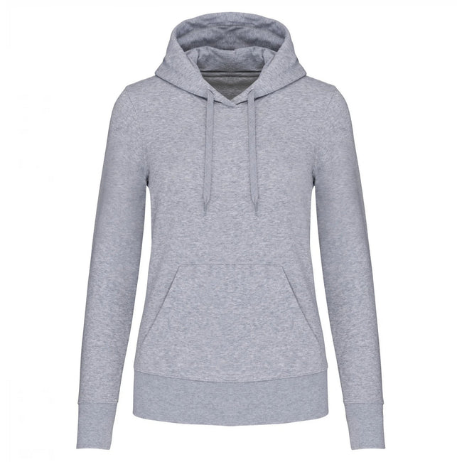 Oxford Grey - Front - Kariban Womens-Ladies Hoodie