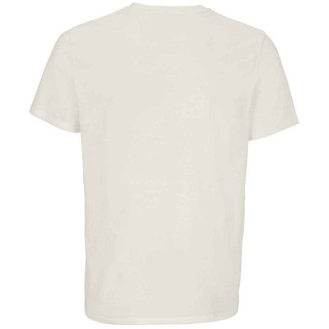 Off White - Back - SOLS Unisex Adult Legend Organic T-Shirt