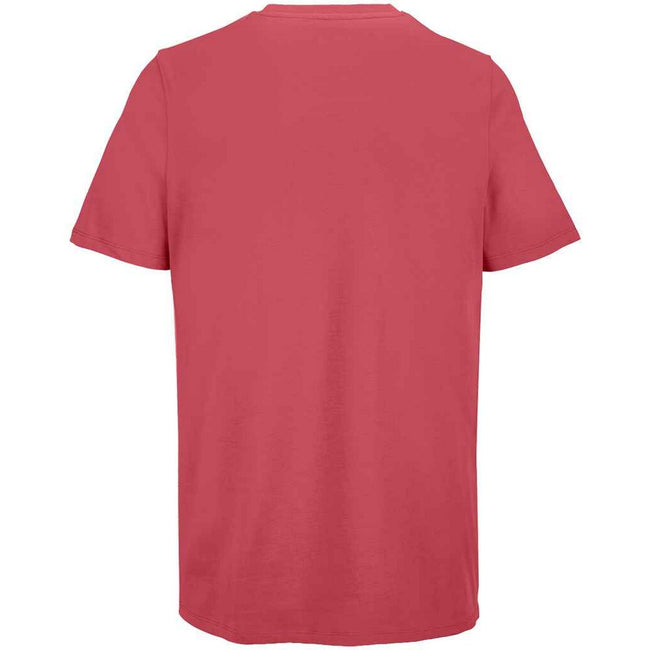 Folk Pink - Back - SOLS Unisex Adult Legend Organic T-Shirt