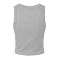 Athletic Grey - Back - Bella + Canvas Womens-Ladies Heather Racerback Tank Top