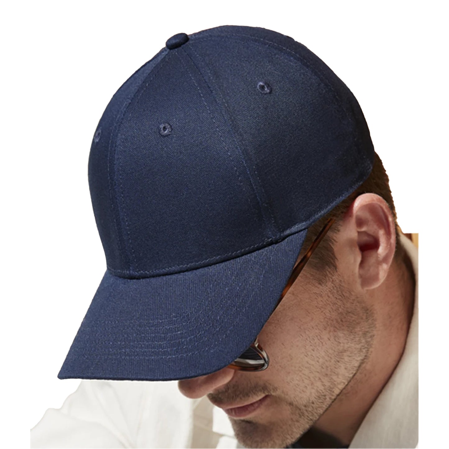 French Navy - Lifestyle - Beechfield Classic 6 Panel Organic Cotton Cap
