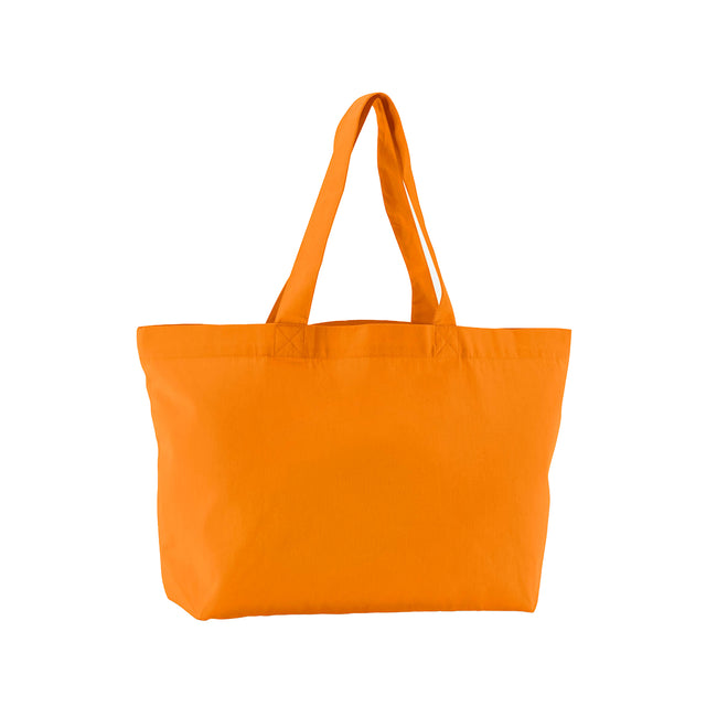 Orange - Front - Westford Mill Twill Organic Shopper Bag