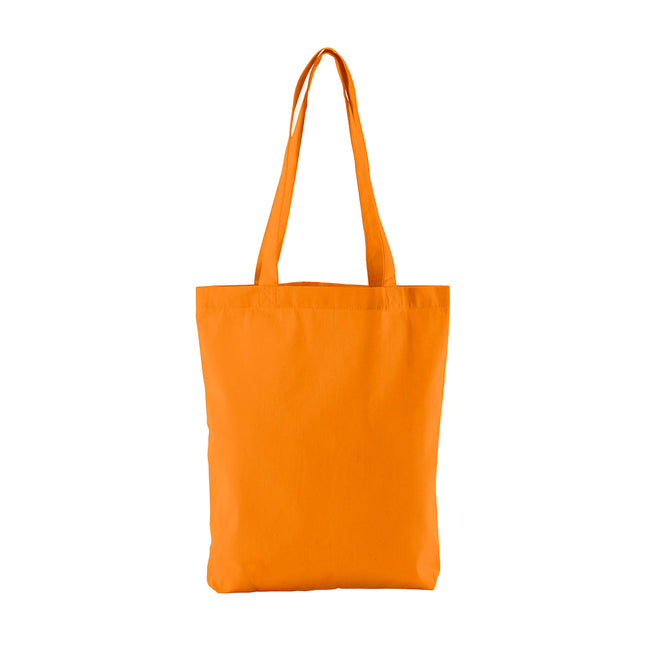 Orange - Front - Westford Mill Twill Organic Tote Bag