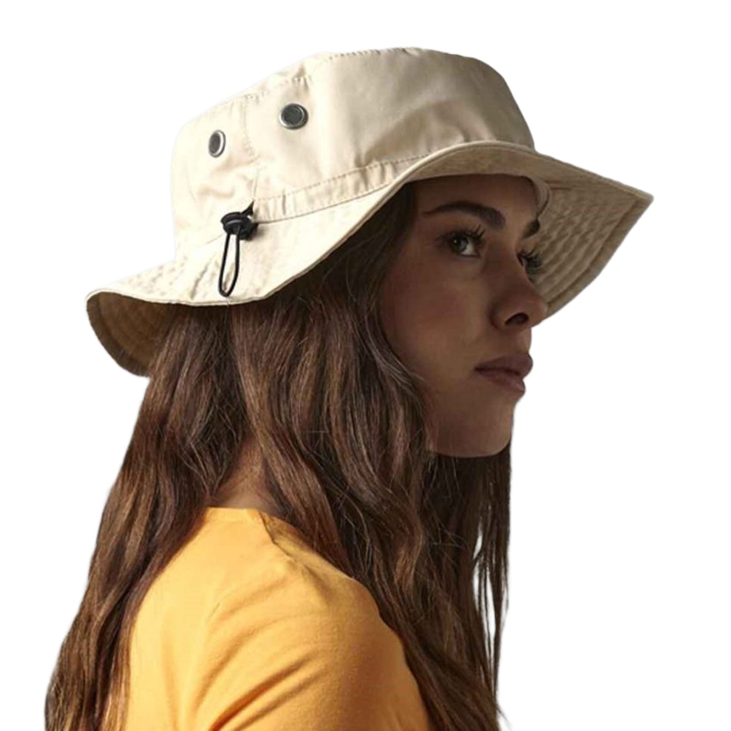 Stone - Back - Beechfield Unisex Adult Cargo Bucket Hat