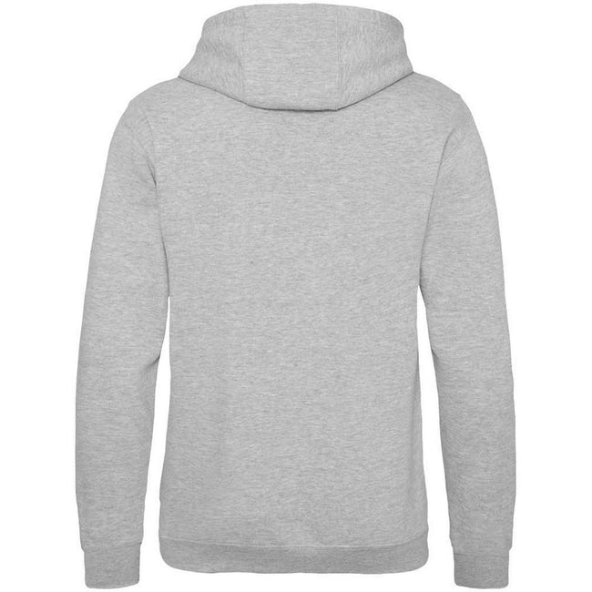 Grey - Back - Awdis Mens Street Heather Hoodie