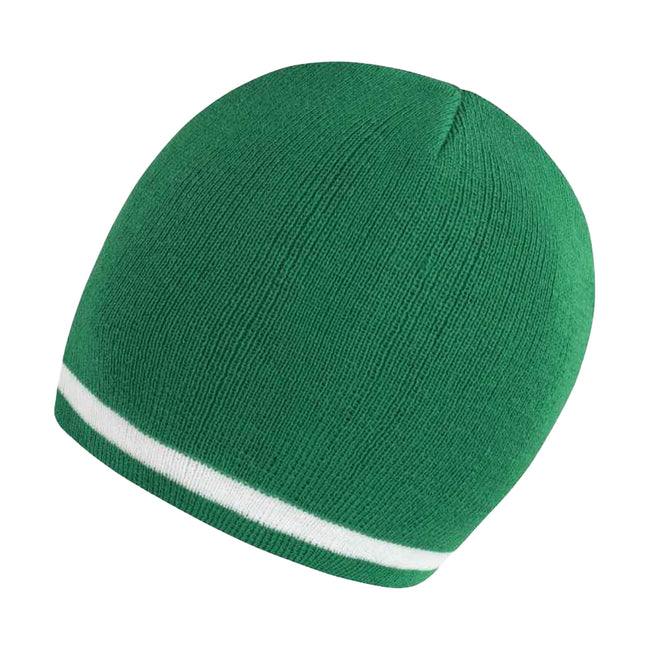 Green-White - Side - Result Winter Essentials Unisex Adult National Australia Beanie