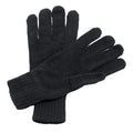 Black - Back - Beechfield Unisex Adult Classic Thinsulate Gloves