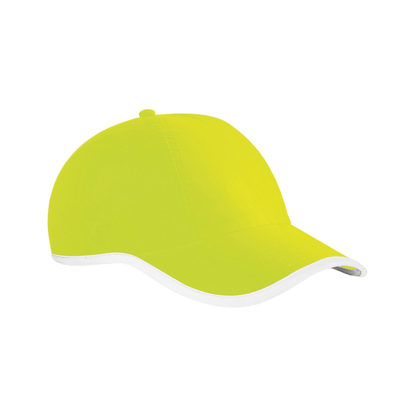 Fluorescent Yellow - Front - Beechfield Enhanced-Viz Baseball Cap