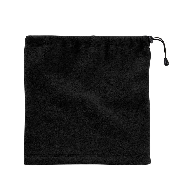 Black - Back - Beechfield SupaFleece Snood