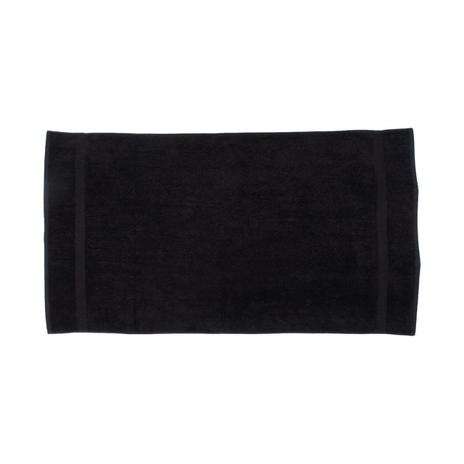 Black - Front - Towel City Luxury Bath Towel