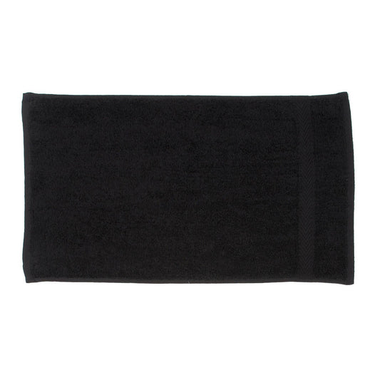 Black - Front - Towel City Luxury Guest Towel