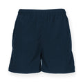 Navy - Front - Tombo Mens Start Line Shorts
