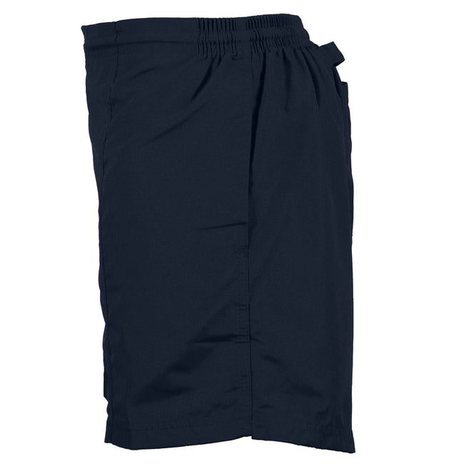 Navy - Side - Tombo Womens-Ladies All Purpose Shorts