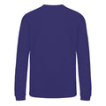 Purple - Back - Awdis Childrens-Kids Academy V Neck Sweatshirt