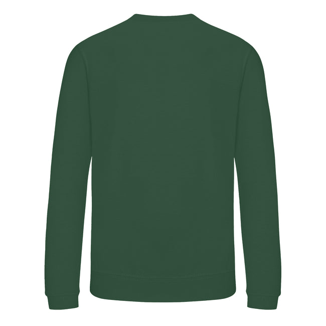 Green - Back - Awdis Childrens-Kids Academy V Neck Sweatshirt