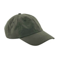 Olive Green - Front - Beechfield 6 Panel Low Profile Cap
