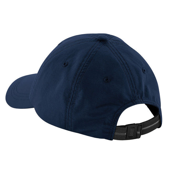 Navy - Back - Beechfield 6 Panel Outdoor Baseball Cap