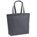 Graphite - Front - Westford Mill Premium Cotton Maxi Tote Bag
