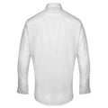 White - Back - Premier Mens Supreme Poplin Formal Shirt