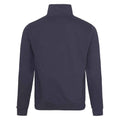 New French Navy - Back - Awdis Mens Sophomore Zip Neck Sweatshirt