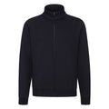 Deep Navy - Front - Fruit of the Loom Mens Premium Sweat Jacket