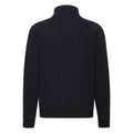 Deep Navy - Back - Fruit of the Loom Mens Premium Sweat Jacket