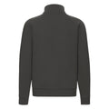 Light Graphite - Back - Fruit of the Loom Mens Premium Sweat Jacket