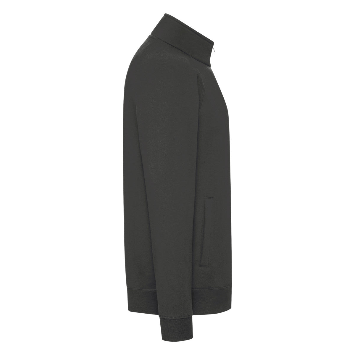Light Graphite - Side - Fruit of the Loom Mens Premium Sweat Jacket