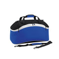 Bright Royal Blue-Black - Front - Bagbase Teamwear Holdall
