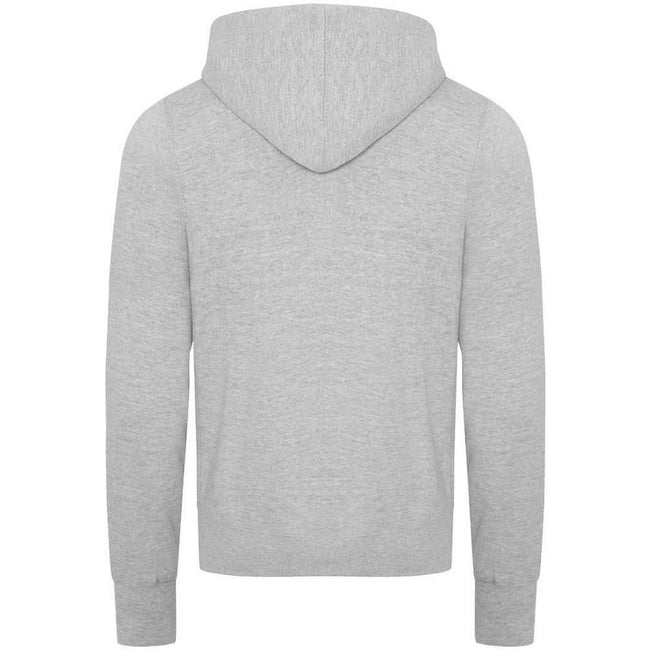 Heather Grey - Back - Awdis Womens-Ladies Zoodie Heather Full Zip Hoodie