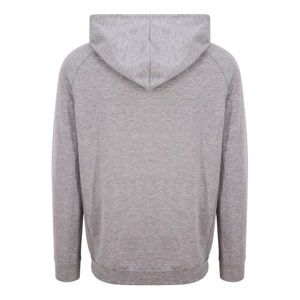 Sports Grey - Back - AWDis Cool Unisex Adult Fitness Hoodie