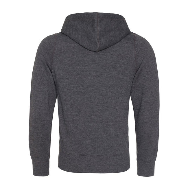 Charcoal - Back - Awdis Womens-Ladies Chunky Hoodie