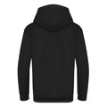 Black Smoke - Back - Awdis Childrens-Kids Drop Shoulder Hoodie