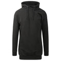 Jet Black - Front - Awdis Womens-Ladies Hoodie Dress