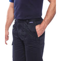 Dark Navy - Side - Portwest Mens Action Shorts