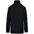 Black - Back - Kariban Unisex Adult Plain Windbreaker