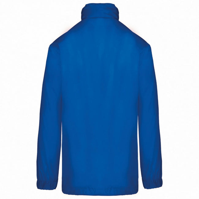 Royal Blue - Back - Kariban Unisex Adult Plain Windbreaker