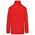 Red - Back - Kariban Unisex Adult Plain Windbreaker