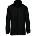 Black - Front - Kariban Unisex Adult Plain Windbreaker