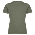 Khaki Green - Back - Native Spirit Childrens-Kids Oversized T-Shirt